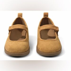 Kids Tan Mary Jane Shoes